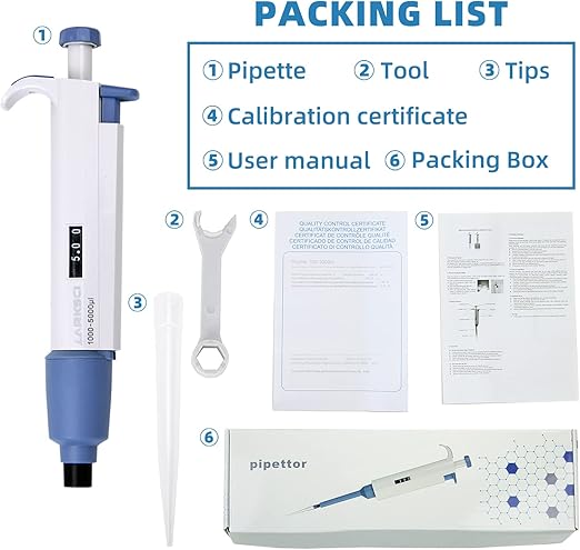 Adjustable Pipette 20-200ul