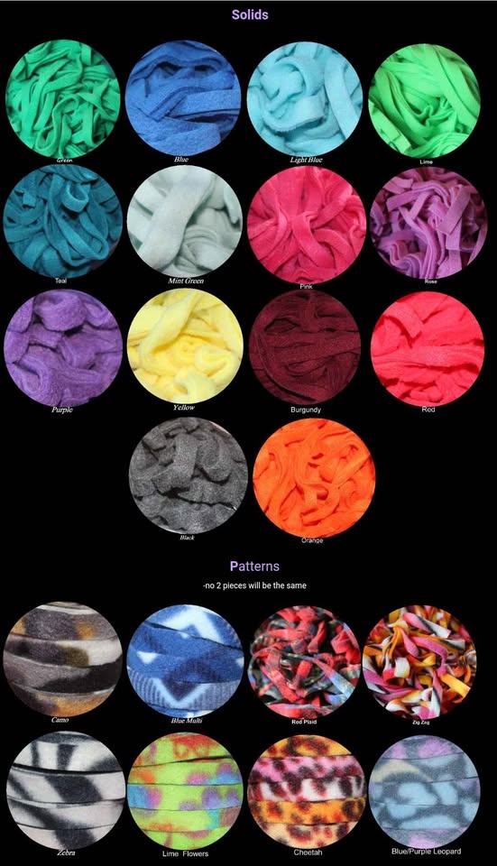 Fleece Puppy ID Ties