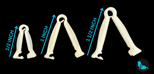 Plastic Hemostat and Cord Clamps