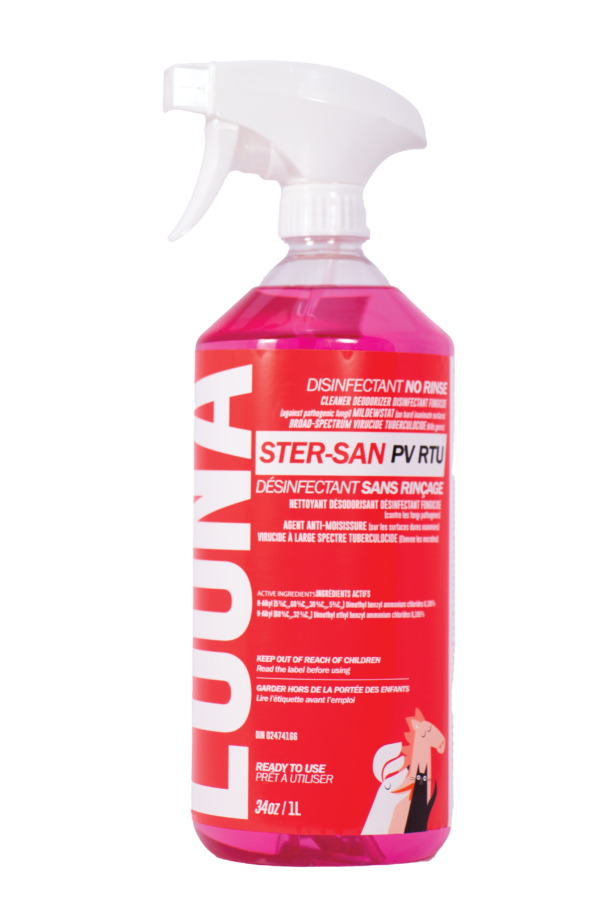 LOONA STER­-SAN PV RTU DISINFECTANT 1L/34oz (ready to use)