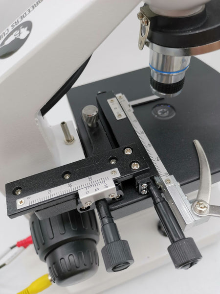 Biological Microscope with Digital display and heated plate