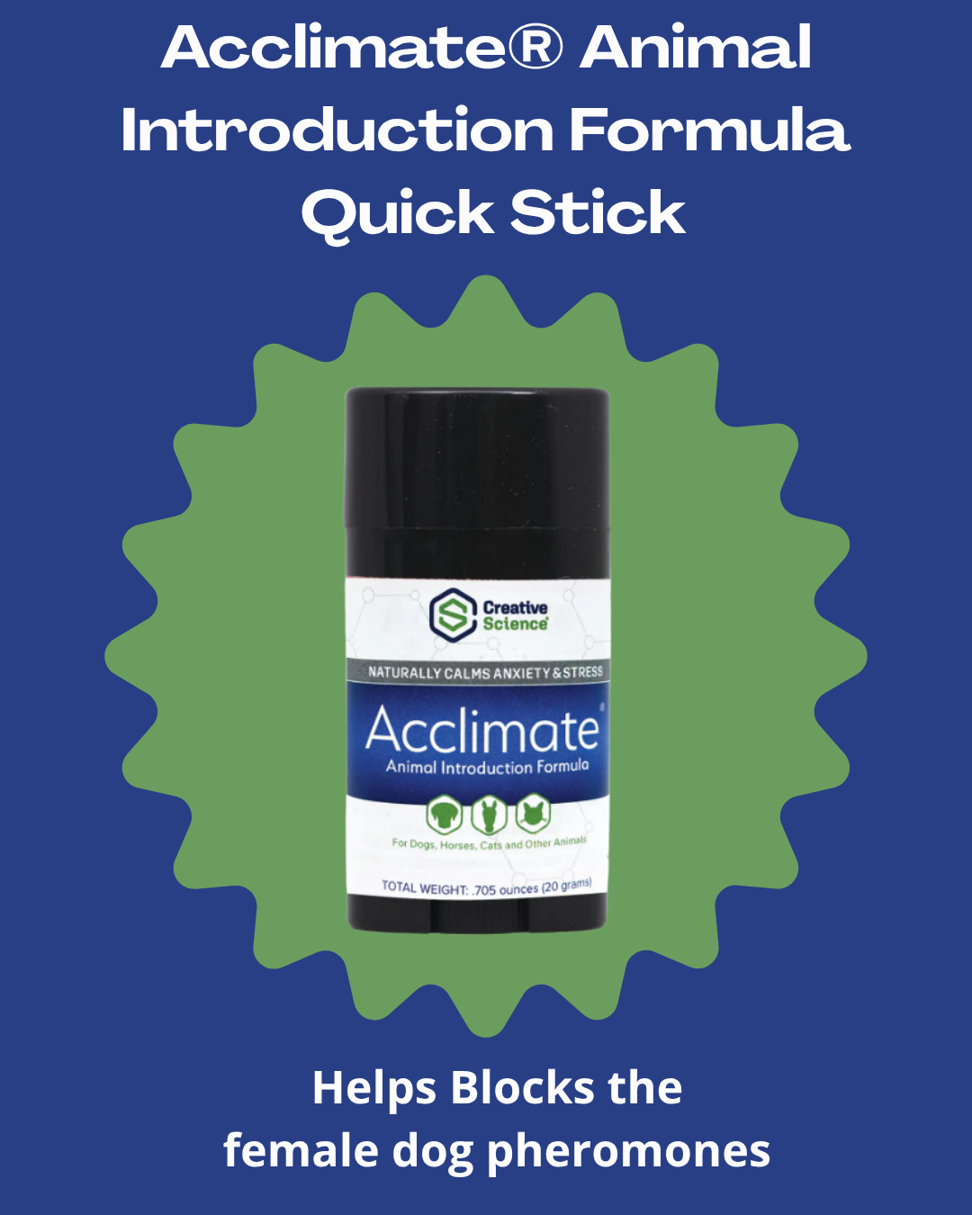 Acclimate® Animal Introduction Formula Quick Stick