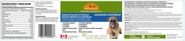 WellyTails Digestive Enzymes & Probiotics ADVANCED