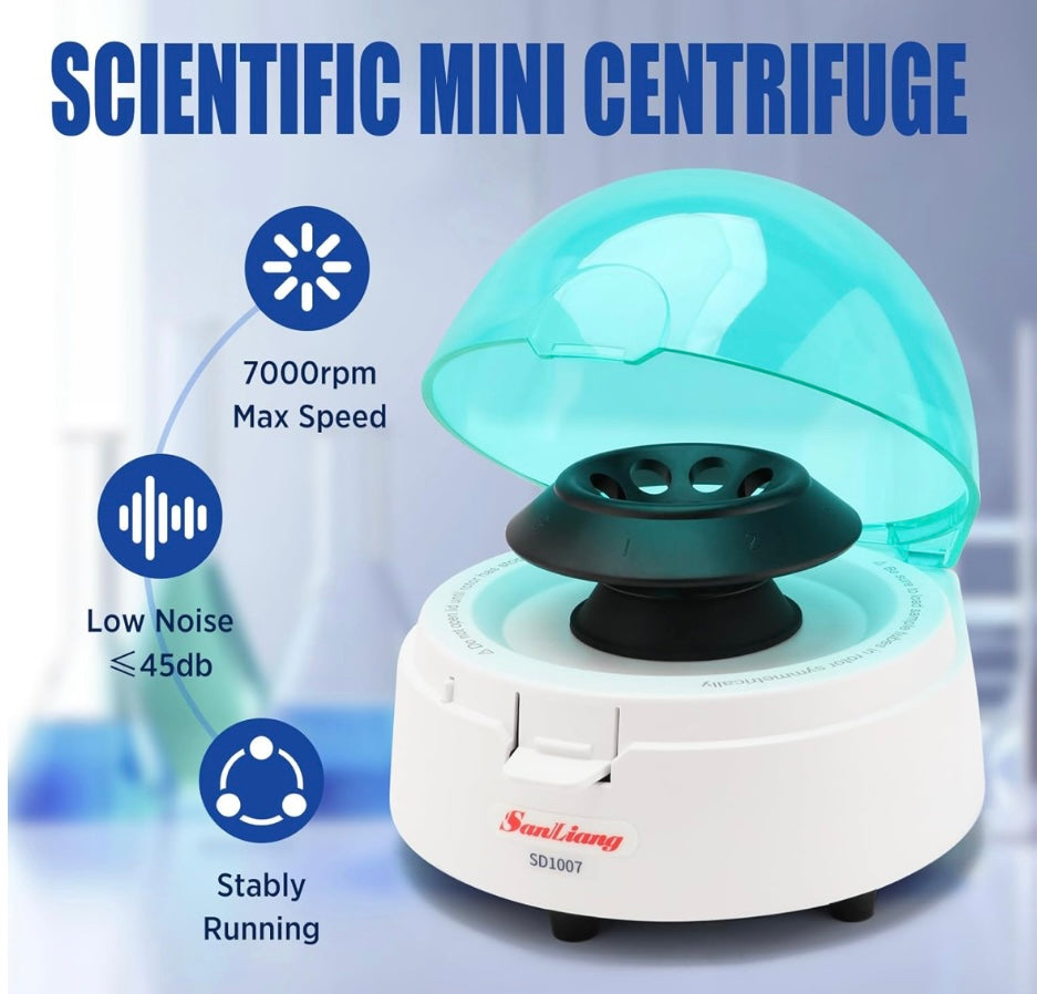 Mini centrifugeuse 7000 tr/min