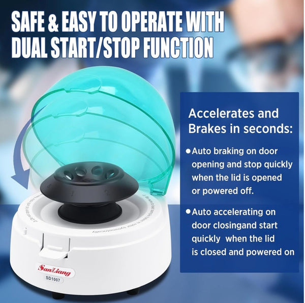 Mini centrifugeuse 7000 tr/min