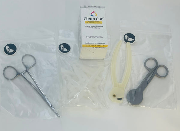 Pack de soins du cordon ombilical