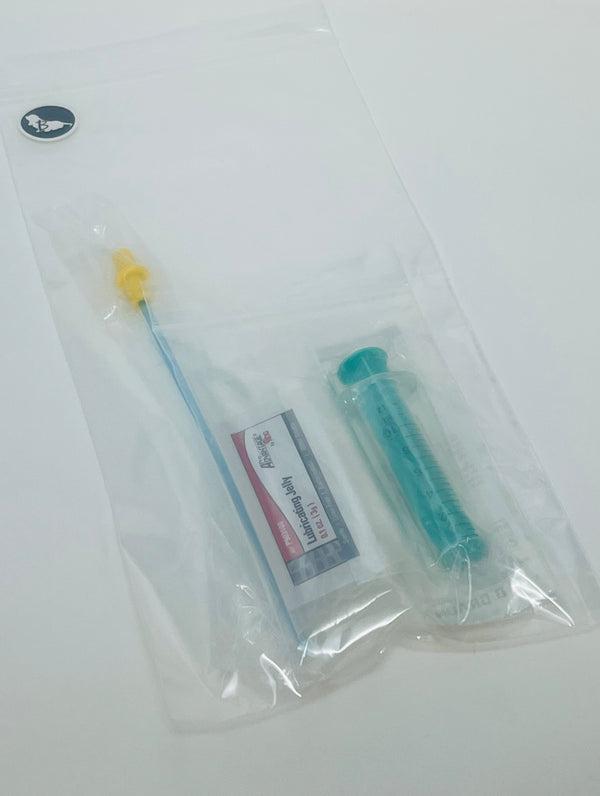 Kit d'insémination artificielle pour chien 4, 6, 9,5 et 14 pouces