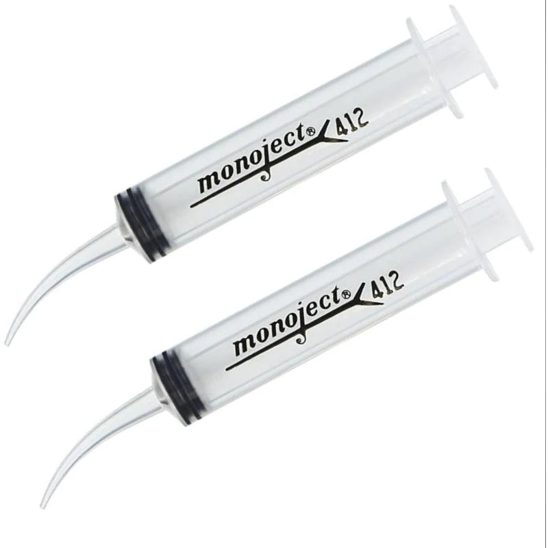 Seringue à pointe courbée de 12 ml