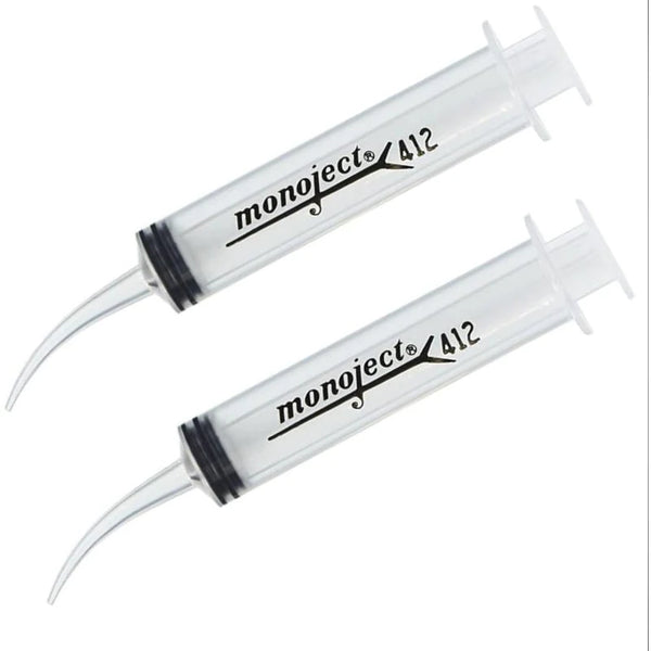 Seringue à pointe courbée de 12 ml