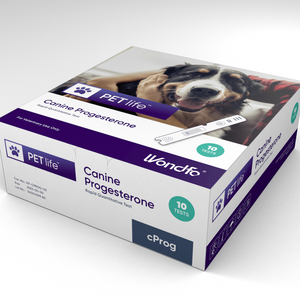 Test quantitatif rapide de la progestérone canine (cProg) sur sang total 