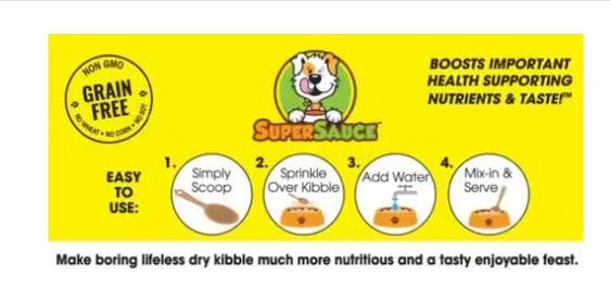 Welly Tails - SuperSauce Beef Liver & Krill Kibble Topper 227g