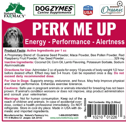 Dogzymes Perk Me Up Paste