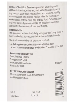 Doc Roy's FORTI CAL Granules