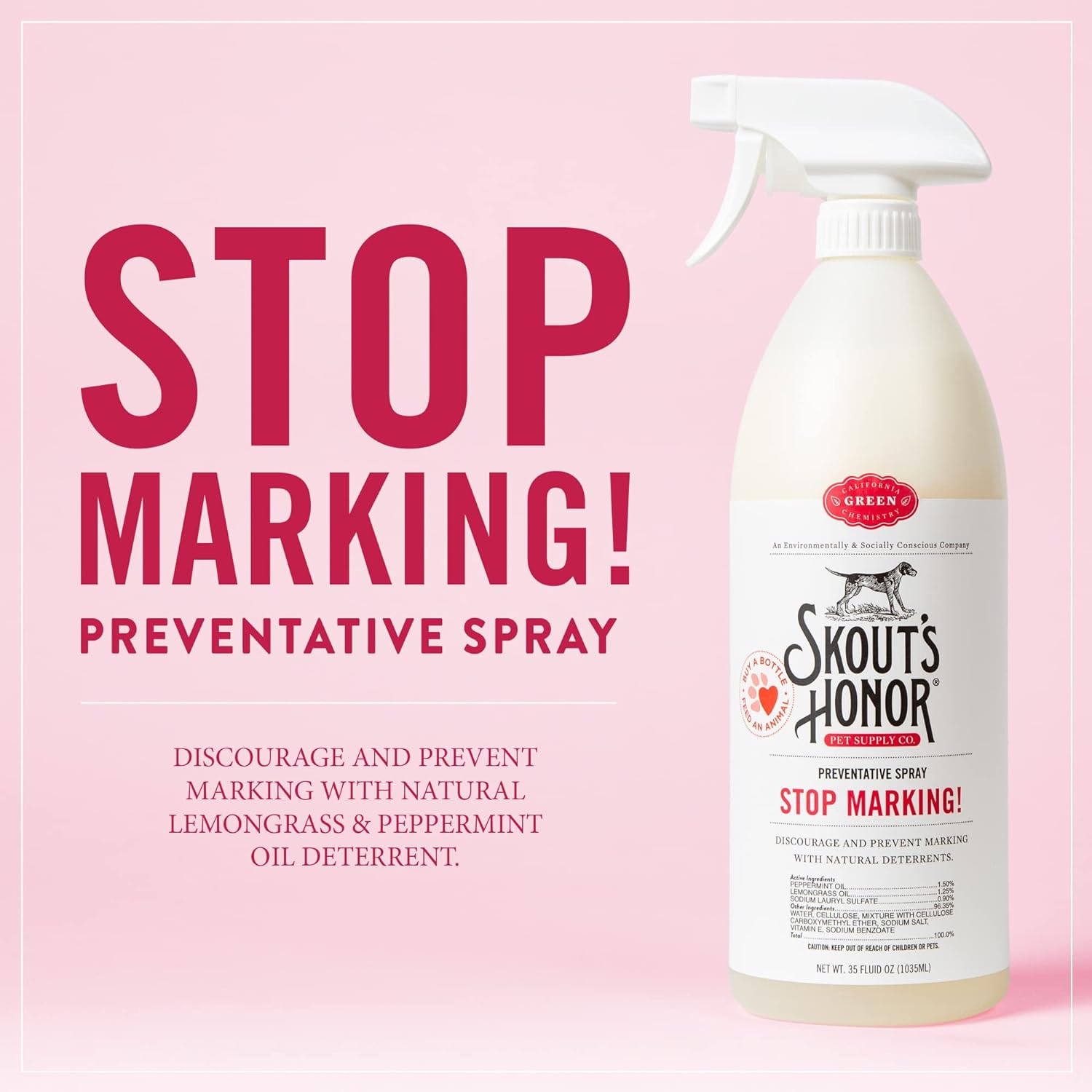 SKOUT'S HONOR: Stop Marking Spray!