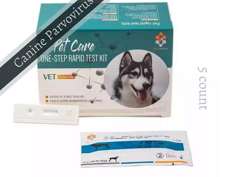 Canine Parvovirus One-Step Test Kit
