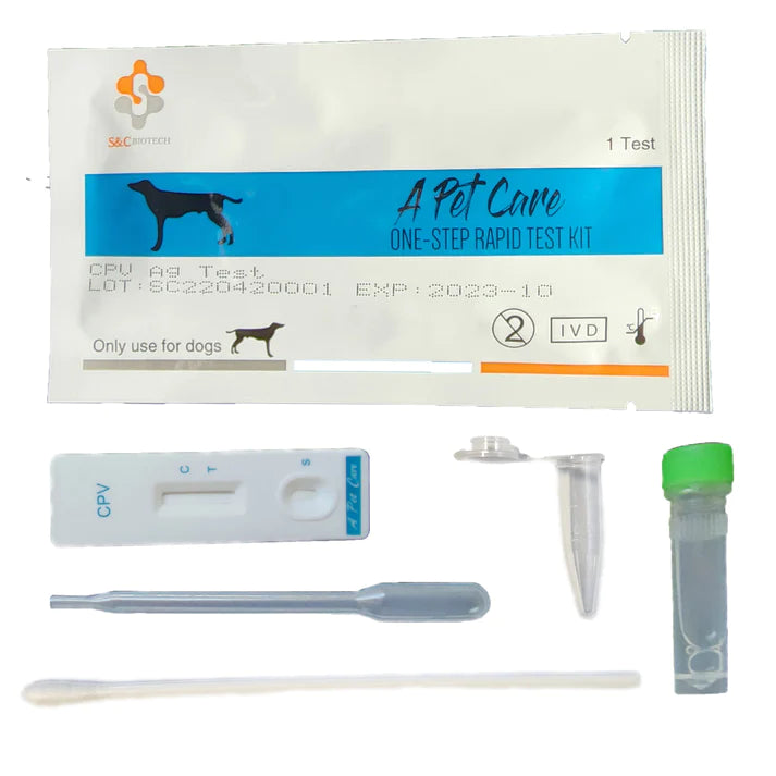 Kit de test en une étape pour le parvovirus canin