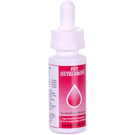 Gouttes nutritives pour animaux de compagnie