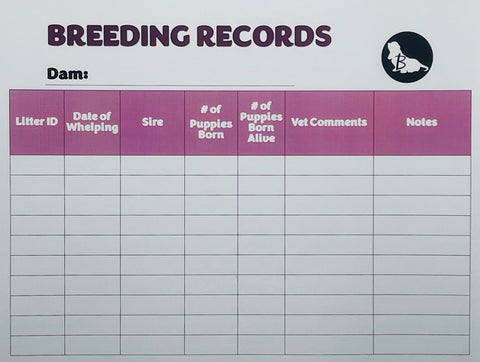 Breeder Chart Bundle