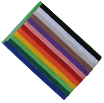 Colliers d'identification Velcro 12 pièces/ensemble 2 tailles