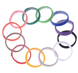 Colliers d'identification Velcro 12 pièces/ensemble 2 tailles