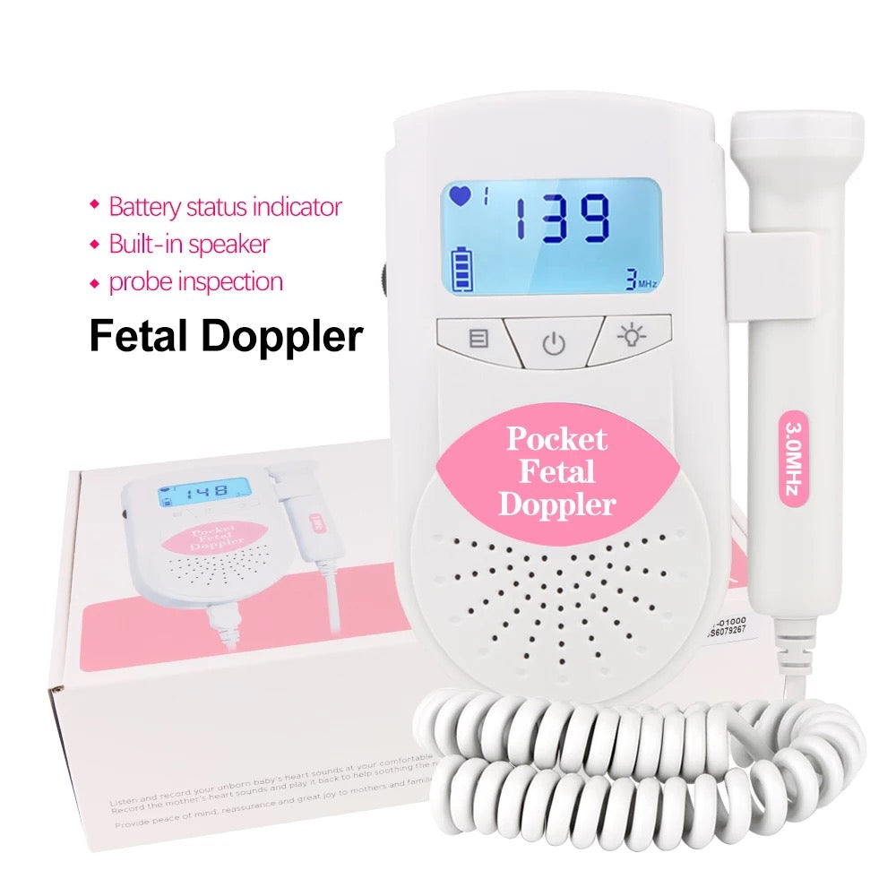 Fréquence cardiaque Doppler 3 MHz