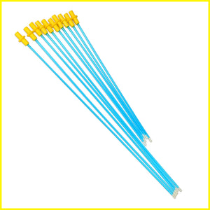 Pipettes AI 4 tailles à pointe flexible bleue