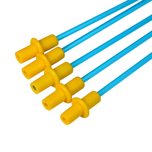Pipettes AI 4 tailles à pointe flexible bleue