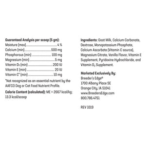 Poudre Oral Cal Plus Breeder's Edge
