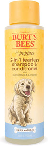 Burt's Bees Dog Shampoo for Puppies, 2 in 1 Shampoo and Conditioner