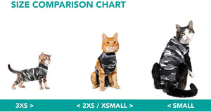 Combinaison de récupération et de sevrage pour chats