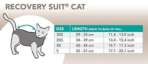 Combinaison de récupération et de sevrage pour chats
