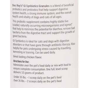 Granules Synbiotics GI 454 de Doc Roy
