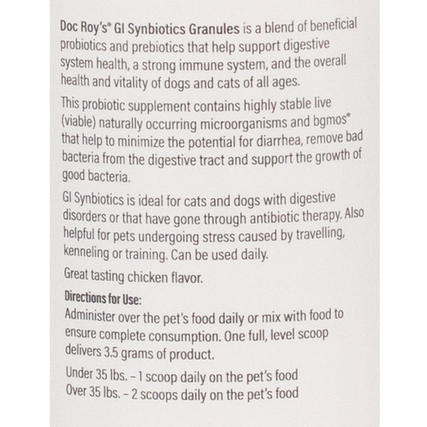 Granules Synbiotics GI 454 de Doc Roy